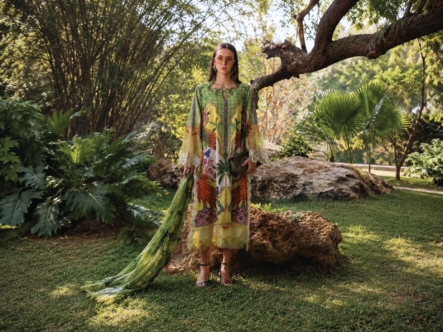 M.PRINTS by Maria B Embroidered Lawn Collection 2026 Vol-29 (MPT-2905-B)