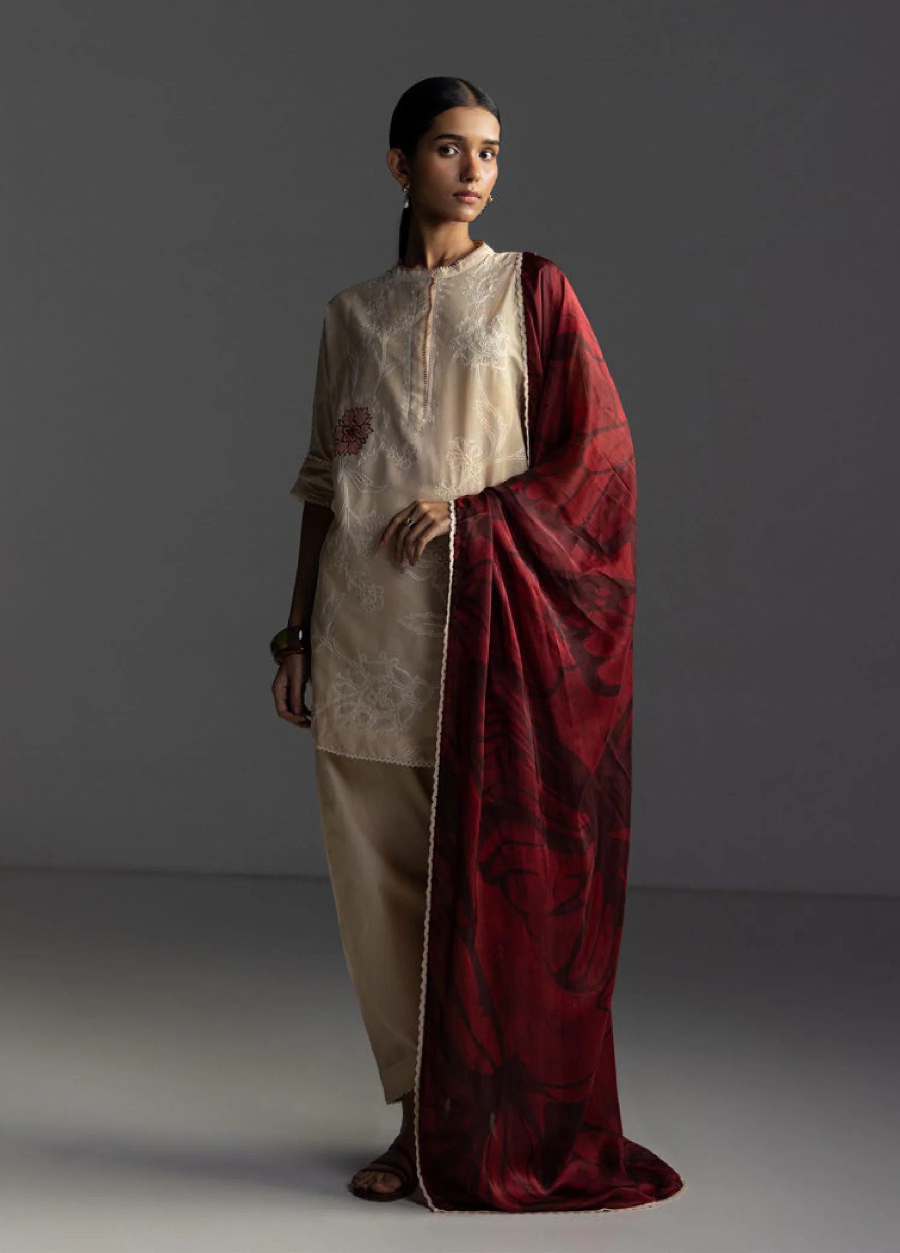 Coco by Zara Shahjahan Unstitched Embroidered Lawn 3 Piece Suit CZS26UL ISLA-4A - Summer Collection