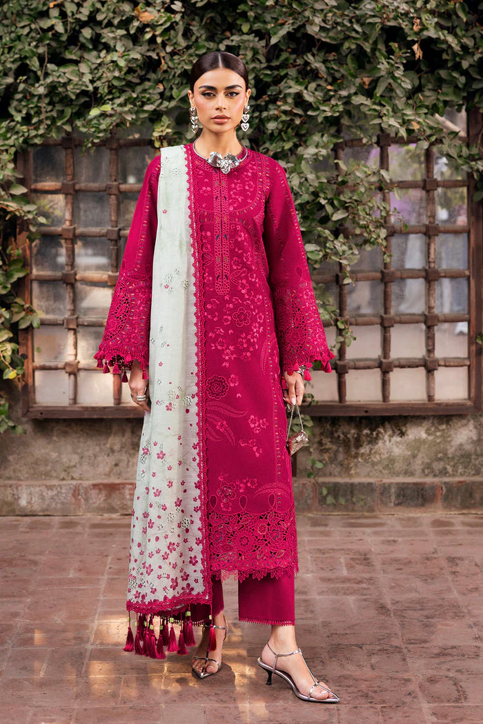 Shahkaar by Jazmin Embroidered Lawn Unstitched 3Pc Suit SL26-D04