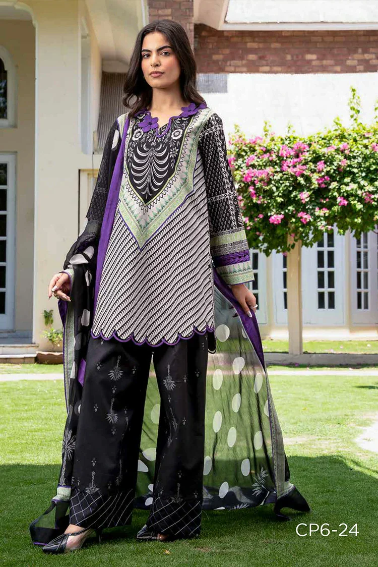 Charizma - C Prints Printed Lawn Collection Vol 3 - CP6-24 - Unstitched