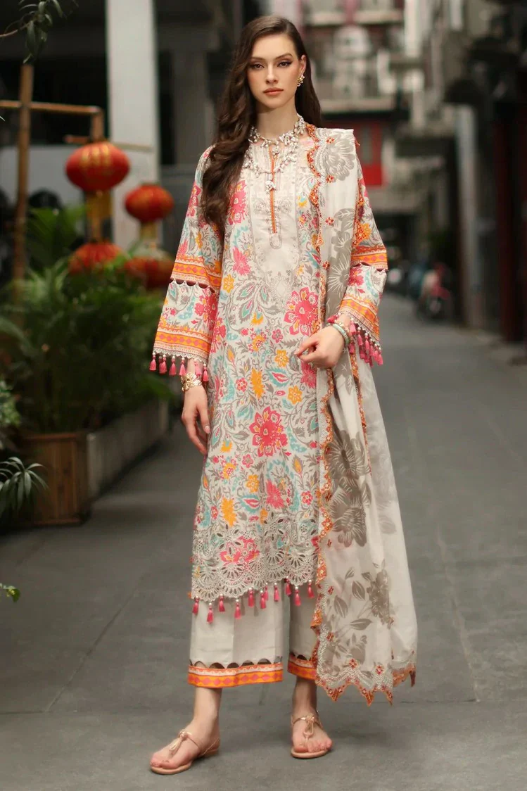 Charizma - Signature Lawn Collection Vol 1 - CS6-08 - Unstitched