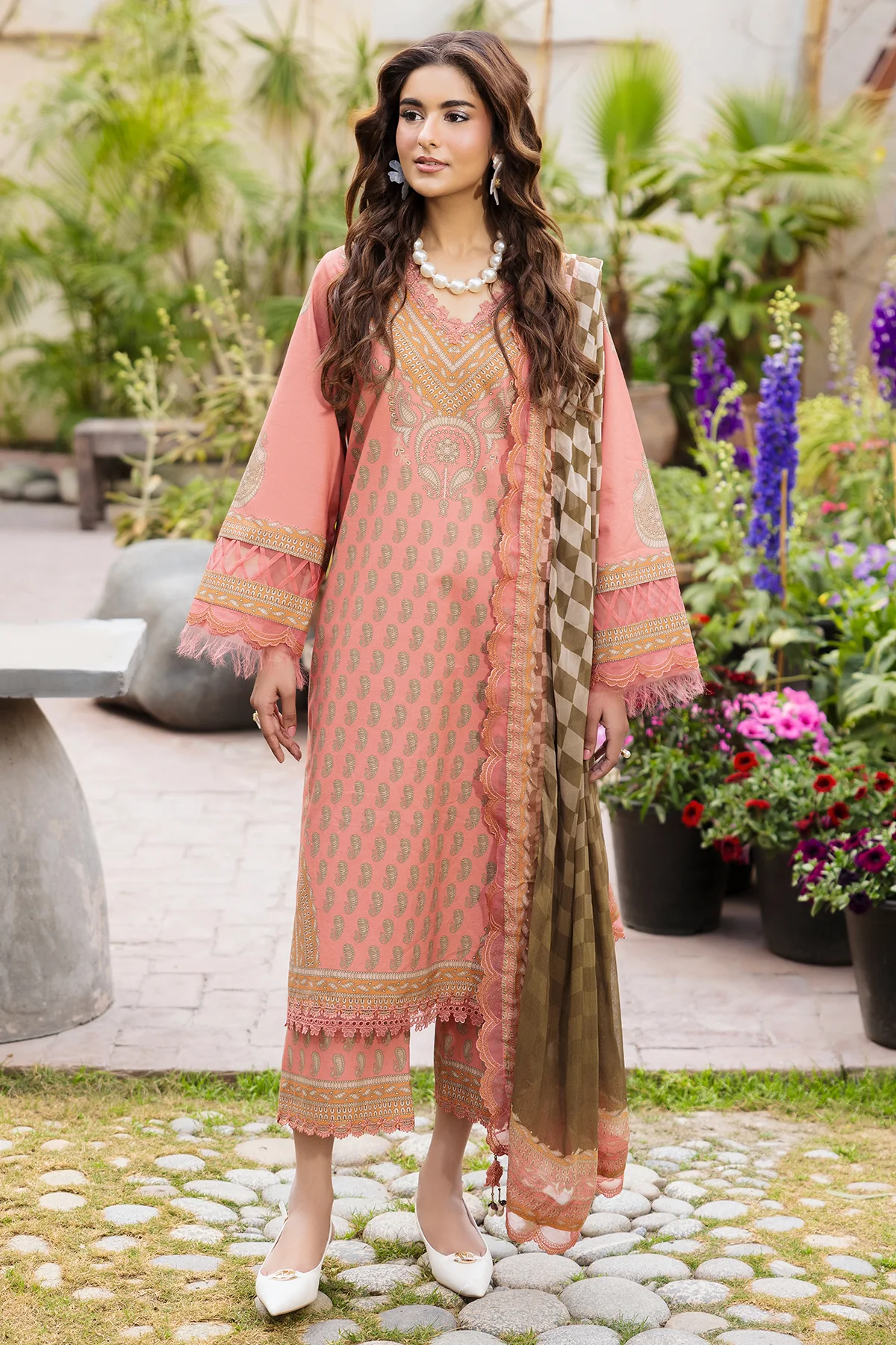 Charizma Lawn Collection CAD6-07 3-PC Unstitched