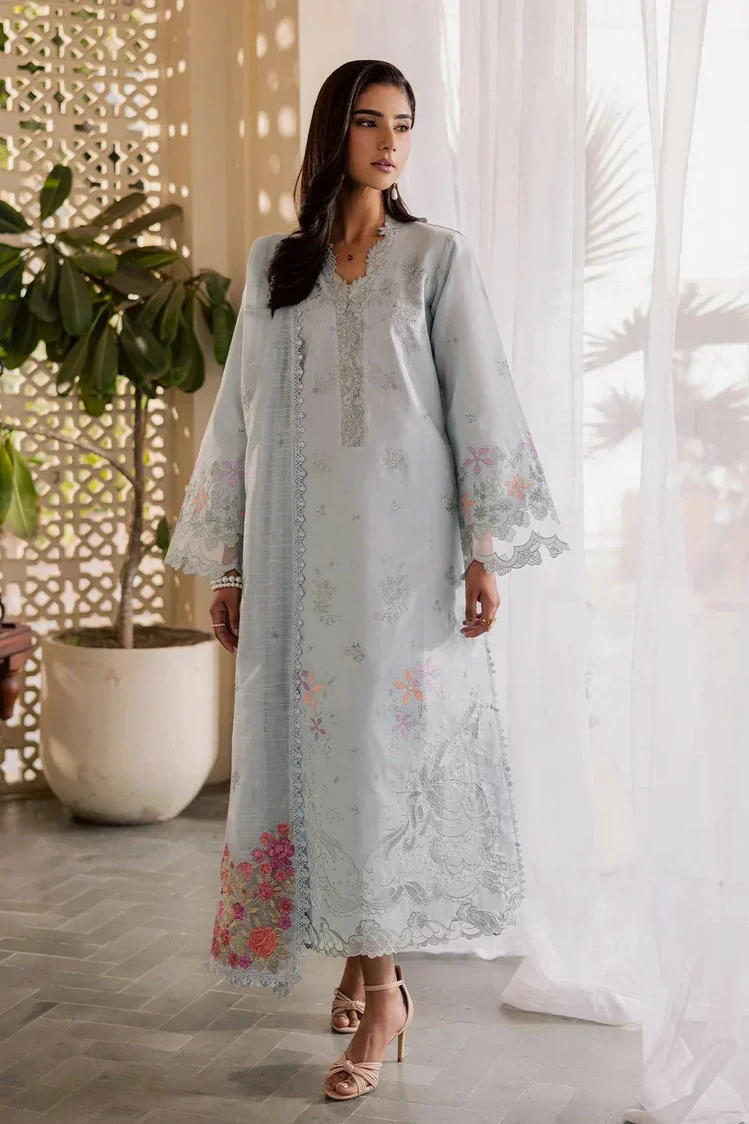 Rajbari - Selene Festive Lawn - Zeen-09 - Unstitched