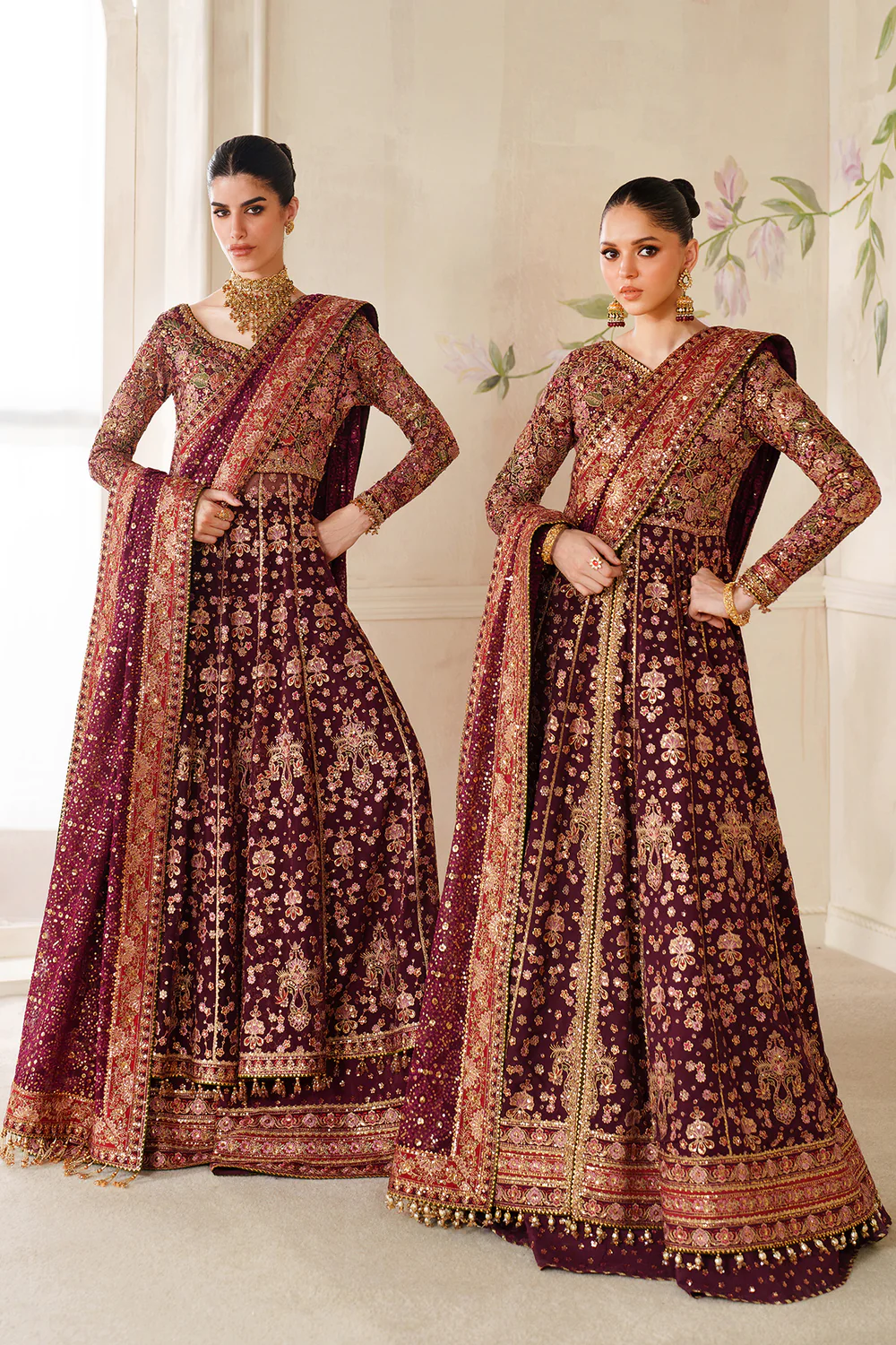 Baroque EMBROIDERED CHIFFON CH14-05 UNSTITCHED