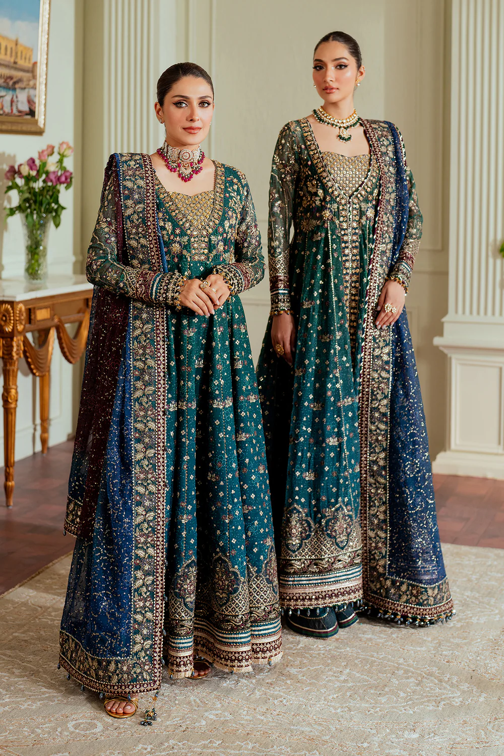 Baroque EMBROIDERED CHIFFON CH13-03 UNSTITCHED