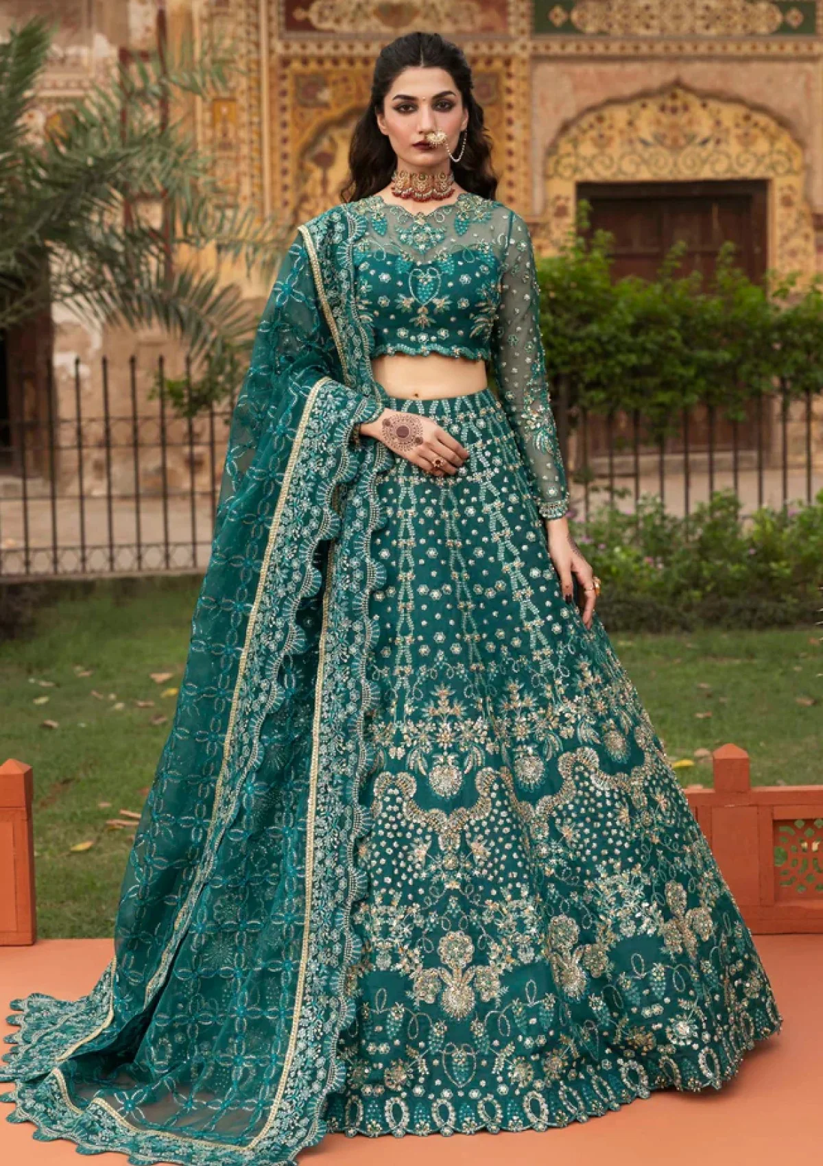 Formals - Akbar Aslam - Sultaniya - Luxury 25 - D#1589 - Gulnar