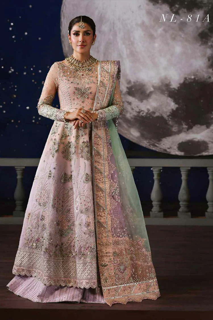 Nureh - Jhoomro Luxury Formals - NL-81 - Unstitched