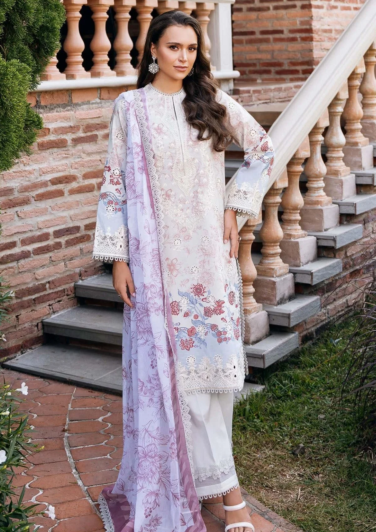 Lawn - Afrozeh - Damask The Holiday - Opaline B