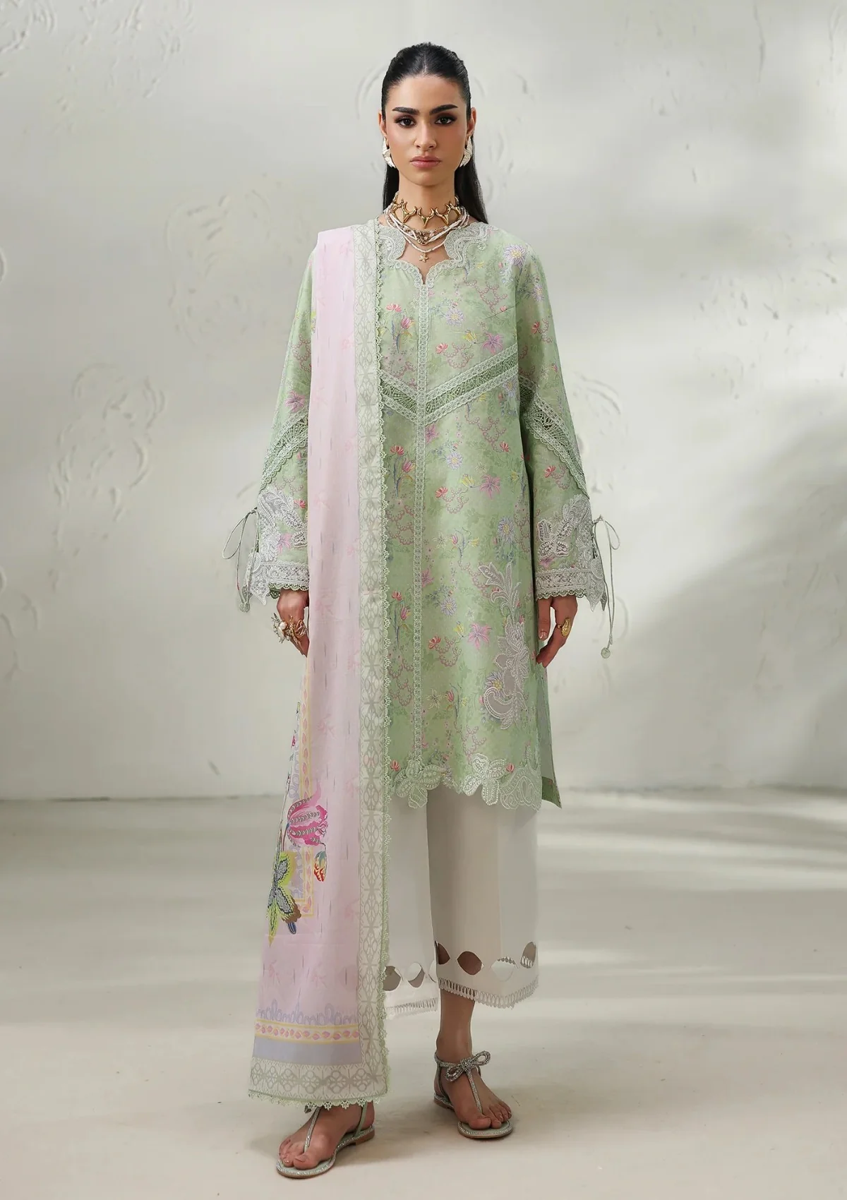 Lawn - Qalamkar - Q Prints Drop II 26 - QQP#01 A - TALYA