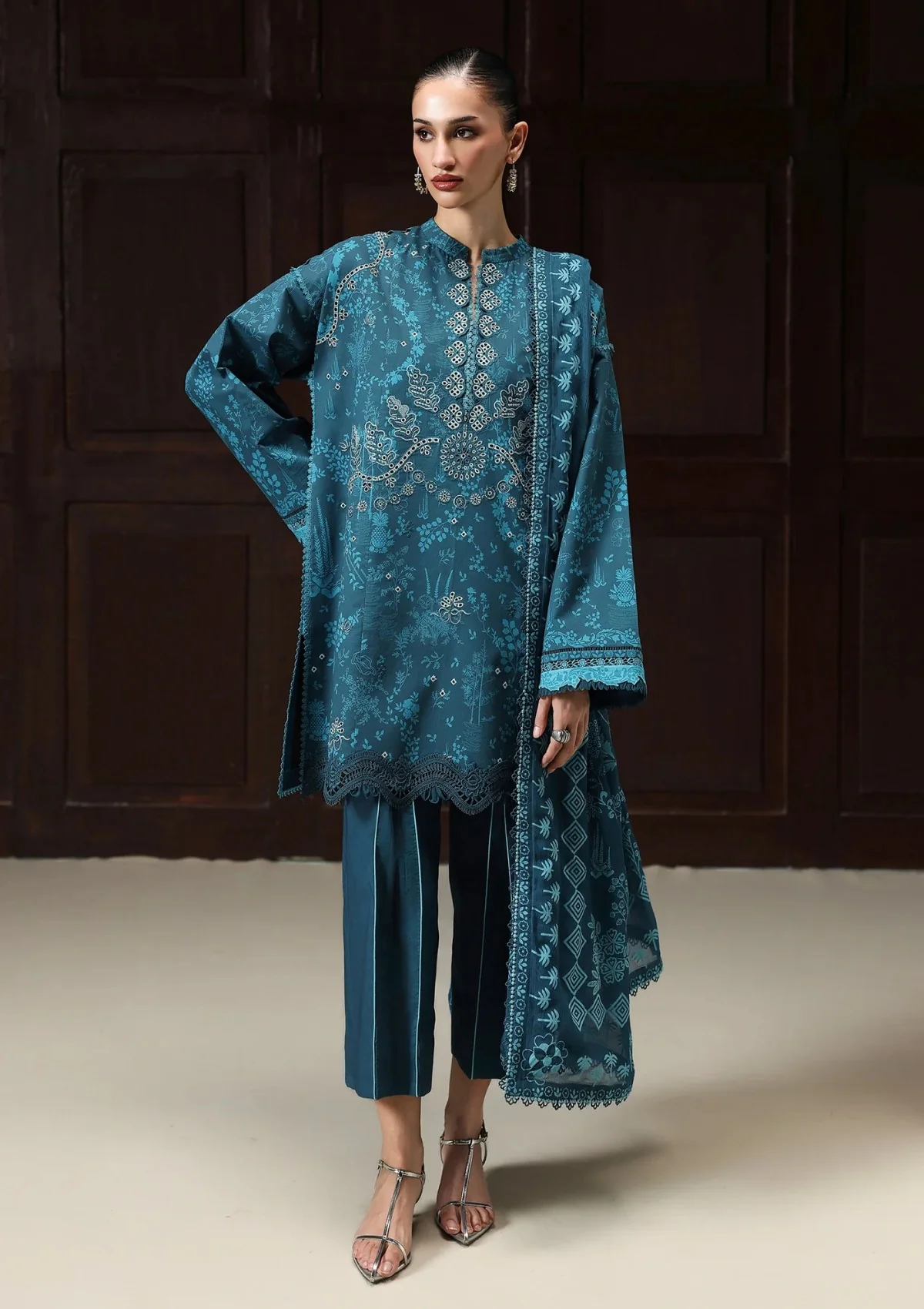 Lawn - Qalamkar - Q Prints Drop II 26 - QQP#06 A - ALYRA