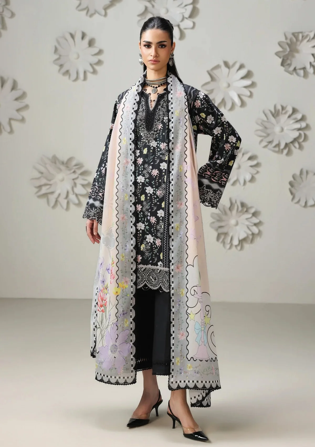 Lawn - Qalamkar - Q Prints Drop II 26 - QQP#08 A - AMEL