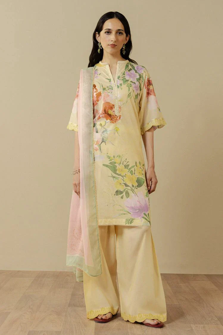 Zara Shahjahan - Coco Prints Drop 3 - AVENA-3B - Unstitched