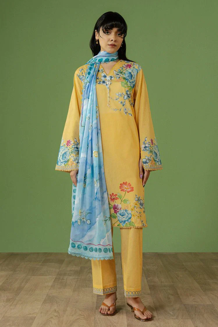 Zara Shahjahan - Coco Prints Drop 3 - CELENE-4B - Unstitched
