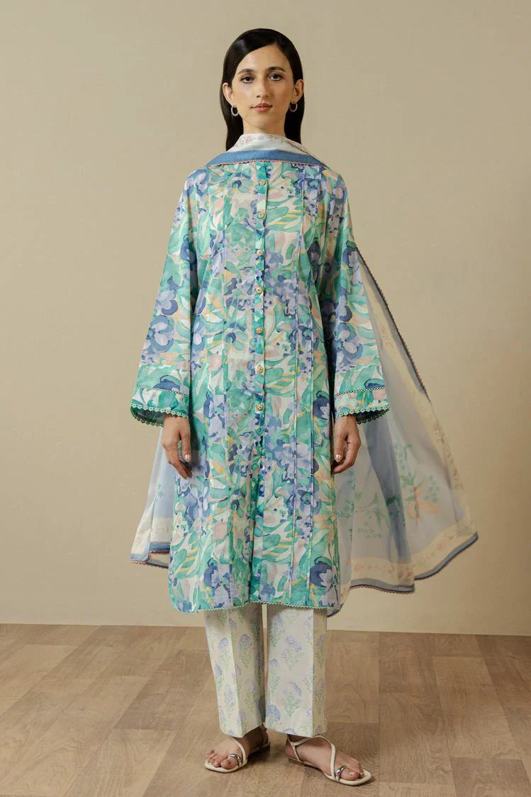 Zara Shahjahan - Coco Prints Drop 3 - ELARIS-6B - Unstitched