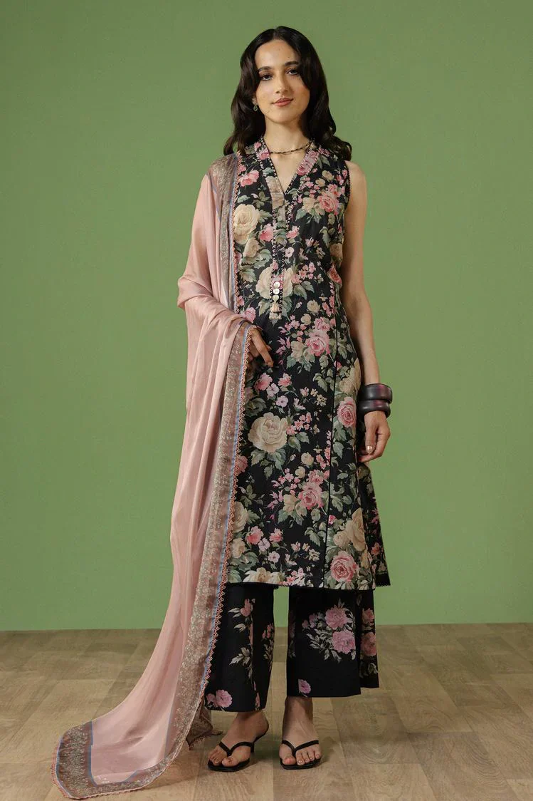 Zara Shahjahan - Coco Prints Drop 3 - AURELIA-7B - Unstitched