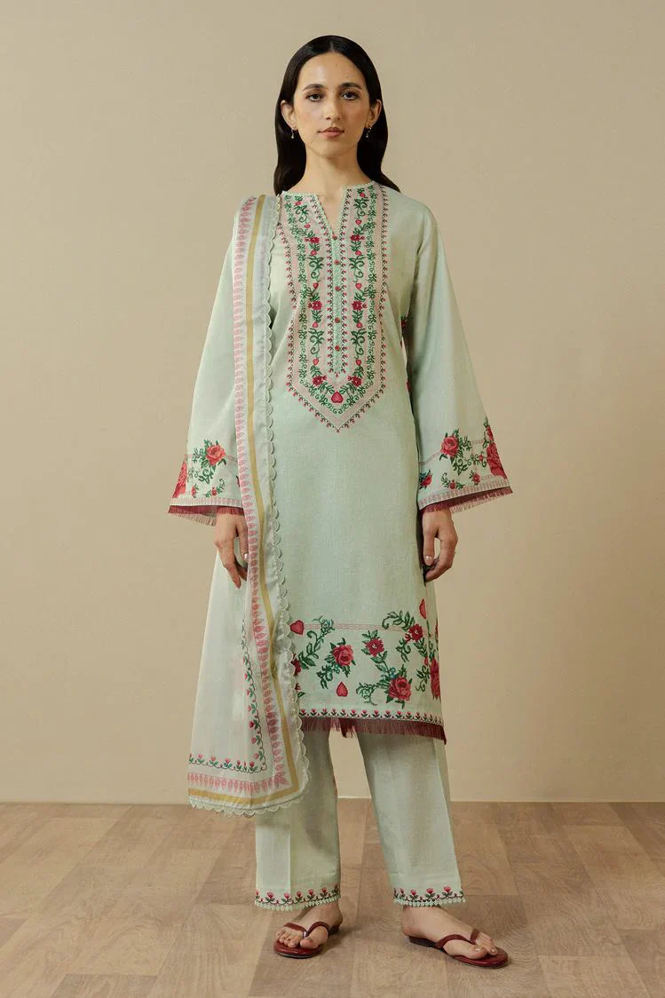 Zara Shahjahan - Coco Prints Drop 3 - ISMERIA-8B - Unstitched