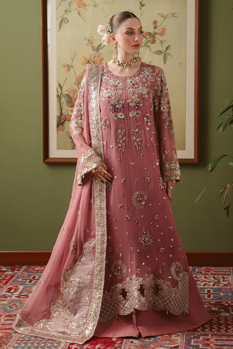 Nureh - Elaya Luxury Chiffon Collection Vol 2 - NEL-91 - Unstitched